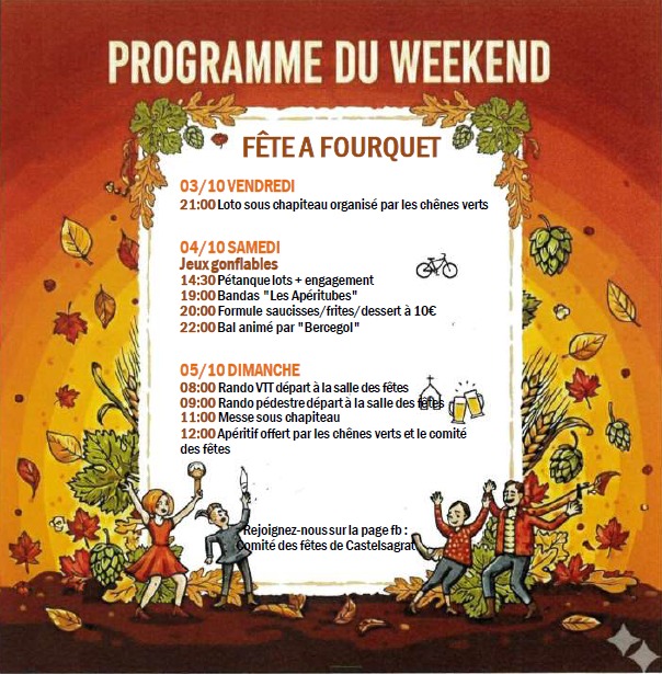 Illustration pour « Fête de Fourquet »